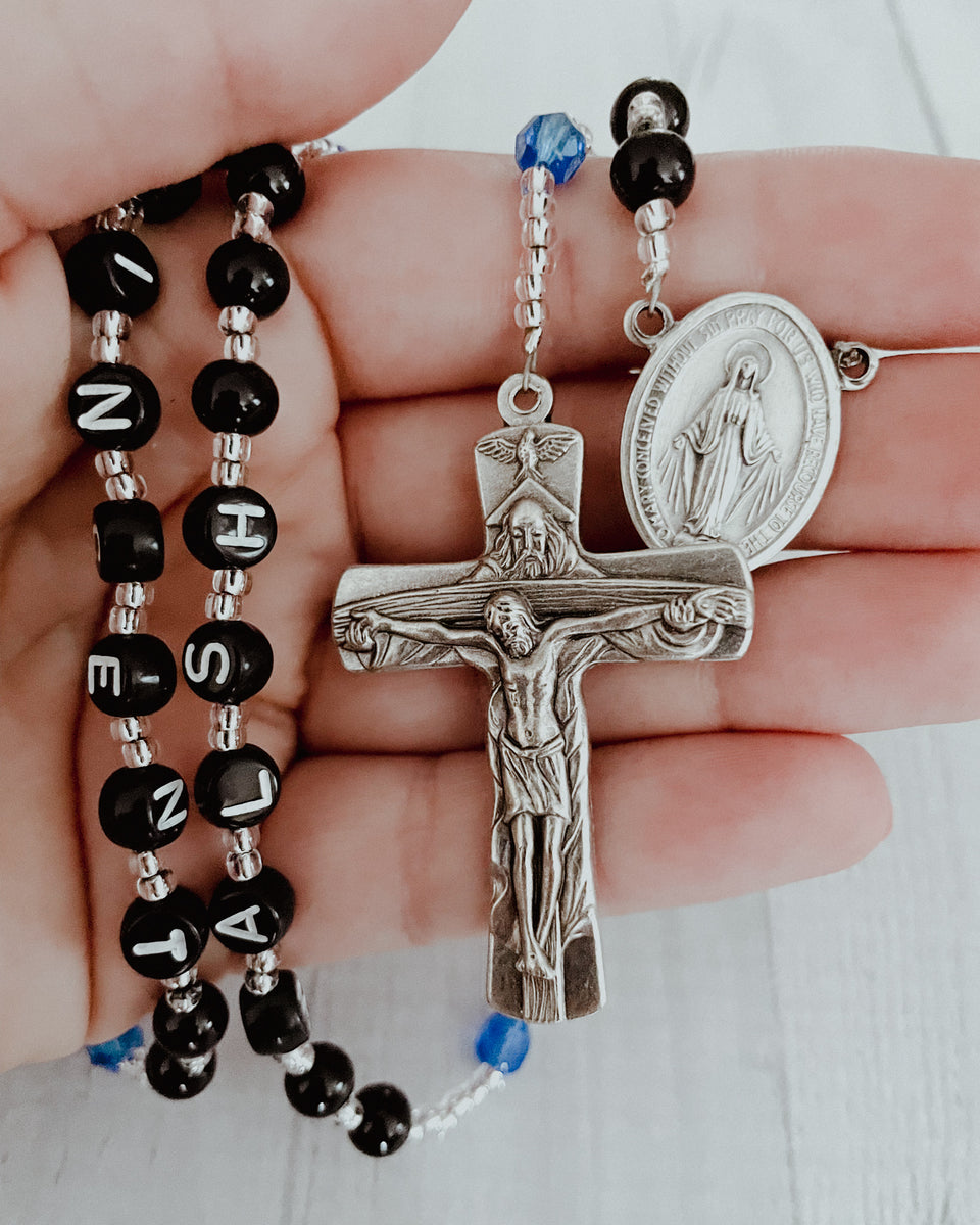 Custom rosary deals