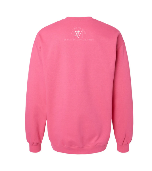 Crewneck Sweatshirt- Mary, lend me your heart